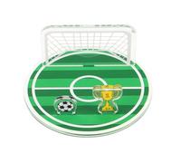 Supporto per Telefono da Scrivania Calcio in Acrilico, Portatile e Compatto | Tema Calcio, Stabilità Affidabile, per Ufficio e Viaggio, Souvenir per Appassionati e Regali per Feste