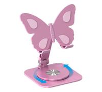 Supporto per telefono da scrivania | Decorazione moderna antiscivolo | Porta telefono tipo farfalla per scrivania - per casa camera da soggiorno cucina ufficio scuola esterno viaggio