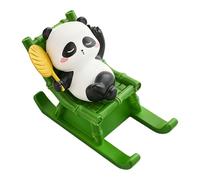 Supporto per telefono da scrivania - Piccole figure di Panda e Resina, Supporto per telefono Đe Cartoni Animati, Accessorio decorativo D´e Scrivania | Śoporte ara Telefono Cellulare e Tablet,