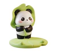 Supporto per telefono da scrivania, piccole statuette in resina a forma di panda, supporto per telefono da ufficio, da scrivania per casa, bancone, scuola, ufficio, campeggio, feste di