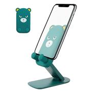 Supporto Per Telefono Da Scrivania,Supporto Pieghevole Per Smartphone Da Scrivania | Altezza Regolabile Con Design A Forma Di Orsacchiotto Compatibile Con La Maggior Parte Dei Dispositivi