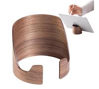 Supporto per telefono da tavolo, porta smartphone decorativo a forma di cilindro, decorazioni per soggiorno, organizer da scrivania in legno per pittura a busta, tablet, telefono