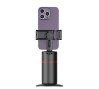 Supporto per telefono di Automatico-Supporto per treppiede per telefono portatile ricaricabile girevole a 360 gradi regolabile, supporto universale per telefono cellulare con batteria da 1200 mAh,