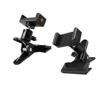 Supporto per telefono di ricambio per la trasmissione dal vivo, clip 360 girevole, supporto per testa dei bassi