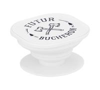 Supporto per telefono estensibile - Futuro taglialegna Foresta Artigianale manuale, impugnatura per presa e supporto video per smartphone, compatibile con tutti i modelli stampati in Francia