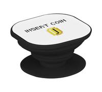 Supporto per telefono estensibile - Inserto Coin Pixel Art Retro Arcade Videogiochi a 8 bit - Maniglia Grip di supporto e supporto video per smartphone, compatibile con tutti i modelli stampati in