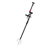 Supporto per telefono girevole a 360 gradi con picchetti, design estensibile per allenamento all'aperto di golf swing e supporto per treppiede per telefono da golf