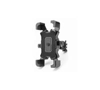 Supporto per telefono girevole a 360 gradi per bici elettrica, compatibile con iPhone 15 e 14, per ciclismo, MTB, moto, cavalletto antiscivolo, nero.