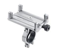 Supporto per telefono girevole per bicicletta, con impugnatura a 4 griffe, supporto per telefono da 13 x 4 x 8,5 cm, clip portatile per scooter e bicicletta, per smartphone da 2,3-3,4 pollici