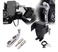 Supporto Per Telefono GPS Per Moto Staffa Di Navigazione Per Ricarica Wireless Per Davidson Electra Glide Standard Injected - FLHT I 2003 2006 2004 2005