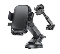 Supporto per telefono in auto con forte | Base di fissaggio per smartphone su parabrezza o cruscotto auto e viaggi