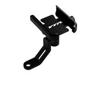 Supporto per telefono in lega di alluminio per mot Per VTR100 VTR250 VTR200 VTR125 VTR150 VTR180 Supporto Per Telefono Da Moto Rotazione A 360° Staffa In Lega Di Alluminio Montaggio Sul Manubrio(NN-3)
