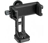 Supporto per telefono in metallo per treppiede con pattino freddo e porta Arca, 360 ° Supporto per telefono girevole, supporto a vite da 4 * 1/4" per iPhone 15