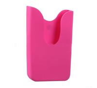 Supporto per telefono in silicone per borse Bogg, staffa impermeabile compatibile con la maggior parte degli smartphone, 15 x 10 x 2,5 cm, diversi colori (verde/grigio/nero/rosso) (rosso)