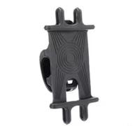 Supporto per telefono in silicone per mountain bike, design sicuro per (D) | Superficie antiscivolo testurizzata, in silicone ammortizzante, chiusura sicura a quattro angoli, adatta per percorsi