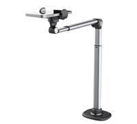 Supporto per telefono - Lega di alluminio, 50 cm, supporto per registrazione video, presa aerea | telescopico girevole a 360 gradi, supporti da tavolo per trasmissione di Vlog, registrazione video