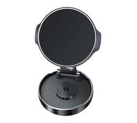 Supporto per telefono magnetico di Dash Mount, Automobile del supporto del telefono cellulare,Angolo di visualizzazione a 360 gradi Montante magnetico per auto pieghevole | angolo di vista flessibile