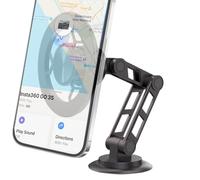 Supporto Per Telefono Magnetico - Supporto Per Telefono Magnetico Pieghevole Ruotabile A 360° Per Auto, SUV, Camion, Cruscotto O Parabrezza Di Berlina, Accessorio Portatile Per Veicoli Per Viaggi