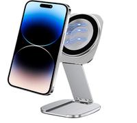 Supporto per telefono magnetico, supporto portatile pieghevole per tablet | Scaffale di registrazione video girevole | per casa all'aperto auto golf palestra selfie camion agenzia da viaggio donna