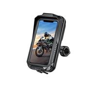 Supporto per telefono moto/bici impermeabile, supporto universale per smartphone moto antivibrante ruotabile a 360 (4,0-7,0 pollici)