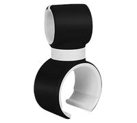 Supporto per telefono moto - Double C 360 girevole per auto, morsetto universale per bicicletta, presa sicura regolabile, supporto per cellulare portatile per smartphone da 5,5 pollici, per