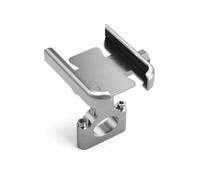 Supporto Per Telefono Moto Per Zontes 368G 703F 350R 350V 350S | Supporto per supporto GPS per staffa per telefono cellulare per moto(Handlerbar Silver)