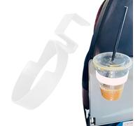 Supporto per telefono o bevanda per aereo - Supporto per telefono o bevande 4,7 X 3,2 X 1 pollici | Vassoio da scrivania stabile, mani libere, accessorio da viaggio per volare, godere