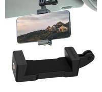 Supporto per telefono parasole per auto, girevole a 360° | Clip di supporto per telefono da auto, parasole per action camera, supporto universale per telefoni cellulari per la maggior