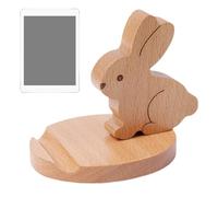 Supporto per telefono per animali domestici - Simpatico supporto per smartphone in legno, supporto per tablet desktop a lungo termine | Decorazione da tavolo creativa, supporto per dispositivi mobili