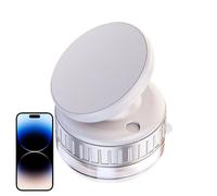 Supporto per telefono per aspirazione a vuoto, magnete per supporto per telefono sottovuoto, Supporto per telefono magnetico per aspirazione a vuoto, Torta mobile regolabile per la maggior parte dei