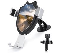 Supporto per telefono per auto, con stampa di dune sulla spiaggia, supporto universale per telefono per cruscotto, parabrezza, bocchette d'aria, adatto per smartphone da 10,2 a 15,2 cm