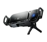 Supporto per telefono per auto girevole con ricarica wireless, supporto per telefono a ricarica rapida da 15 W con bloccaggio automatico con controllo touch, per montaggio su cruscotto e presa d'ar