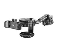 Supporto per telefono per auto, in silicone non slip-on Beverage and Phone Cradle, regolabile Automotive Interior Accessory with Suction Cup Mount for, Suvs, Trucks