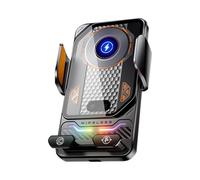 Supporto Per Telefono Per Auto - Ricarica Wireless, Supporto Per Smartphone Con Presa D'aria Intelligente, Di Clip Automatico Regolabile | Dock Di Ricarica Rapida Support Di Navigazione Sicu