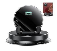 Supporto Per Telefono Per Auto - Silicone ABS PC 78x55 Mm | Suporto Per Montaggio A Induzione Intelligente | Suporto Antiscivolo Con Rotazione Di 360 Gradi | Di Navigazione Per Ricarica USB P