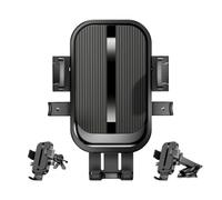 Supporto per telefono per auto: supporto 3 in 1 per bocchetta 'aria sul | Supporto per telefono per auto, supporto 3 in 1 per cruscotto, parabrezza, presa d'aria, design in ABS+silicone, morsetto ant