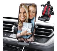 Supporto per telefono per auto - Supporto per telefono auto | Suort mobile sedili da corsa, ventilazione multifunzionale a rotazione a 360 ° con cintura di sicurezza per rilasciare il botto