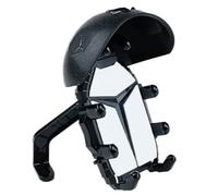 Supporto per telefono per bici, supporto girevole per bicicletta, supporto in silicone, rotazione a 360 gradi, cuscinetto per assorbimento degli urti, gancio per cappello, vestibilità sicura, facile