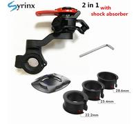 Supporto per telefono per bicicletta Ammortizzatore resistente agli urti Modulo di assorbimento Moto MTB Scooter Manubrio per bici Supporto di sicurezza con bloccaggio rapido