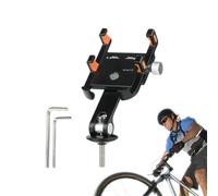 Supporto per telefono per bicicletta, angolo regolabile, supporto per telefono cellulare, assorbimento degli urti, per uomini, donne, moto, scooter