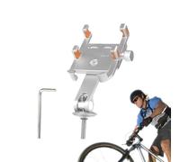Supporto per telefono per bicicletta, assorbimento degli urti, supporto girevole per telefono per moto, assorbimento degli urti, angolo regolabile, per uomini e donne