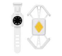 Supporto per telefono per bicicletta,Clip per assorbimento degli urti in silicone | Fissaggio per smartphone per bicicletta,per uomini e donne in viaggio, bianco, Fare riferimento alla descrizione