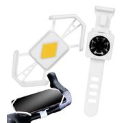 Supporto per telefono per bicicletta, supporto in silicone con clip per assorbimento degli urti, supporto per telefono da bici, per adulti, uomini, donne, bambini, pendolari, viaggi, viaggi all'aperto