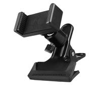 Supporto per telefono per chitarra girevole a 360, testa di serraggio, supporto per telefono, trasmissione dal vivo, clip di supporto per/basso/ukulele, accessori