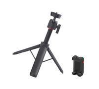 Supporto per telefono per fotocamera, supporto per treppiede multi-funzione, altezza regolabile in alluminio e testa a sfera