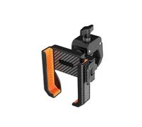 Supporto per telefono per golf cart, installazione rapida con morsetto, blocco e rilascio in un secondo, compatibile con iPhone e Galax