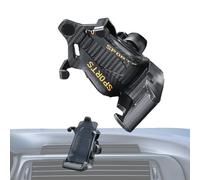 Supporto per telefono per griglia di aerazione auto | Supporto per telefono cellulare con regolazione automatica con design del sedile da corsa | Supporti a forma di sedile da corsa, supporti a mano