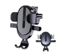 Supporto per telefono per griglia di ventilazione per auto, supporto per telefono per griglia di ventilazione auto, supporto per telefono cellulare con blocco automatico, supporto per smartphone mani