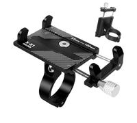 Supporto per telefono per manubrio da bicicletta | Supporto per telefono per scooter regolabile - Attrezzatura per biciclette Navigazione GPS Video Registra Chiamate Vivere Lavoro Traffico Live