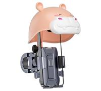 Supporto per telefono per moto - Base girevole impermeabile per casco, presa sicura a sgancio rapido, suporto per navigazione universale, protezione solare contro la pioggia all'aperto | Supporto per